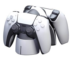 Spill - Tilbehør - KMD PS5 Dualsense Charging Station - White - Accessories for game console - Sony PlayStation 5 - 849172013131