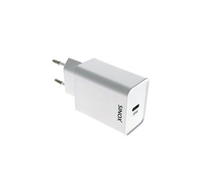 Mobil - Adaptere og ladere - Sinox  230V USB C Charger. 20W. White - SXI725