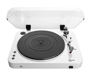 Platespiller - Lenco L-85 - turntable with digital recorder - Platespiller Hvit - L-85 WHITE