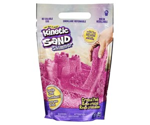 Kreative leker - Kinetic Sand Glitter Sand Pink - 6060800