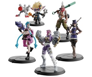 Reklameartikler - League of Legends - 10 cm Figure 5 pack - Figur - 6062218