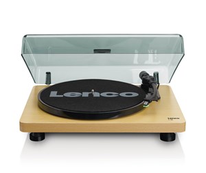 Platespiller - Lenco L-30WD Record Player with USB/PC encoding - Wood - Platespiller Brun - L-30WD