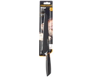 Kjøkkenredskaper - Fiskars Edge Bread Knife 23 cm Black - 1003093