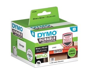 Papir, Fotopapir & Etiketter - DYMO LabelWriter Durable forsendelsesetiketter 59mm x 102mm - 2112290