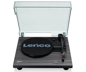 Platespiller - Lenco LS-10BK - Record Player with built-in speakers - Black - Platespiller Svart - LS-10BK