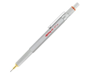 Skrive- & Tegneverktøy - Rotring 800 Mechanical Pencil | 0.7 mm | Silver Metal Barrel - 1904448