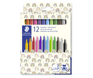 Hobbyartikler - Staedtler Fibre-tip pen Pattern Mix 12 Assortert. - 325 PMC12