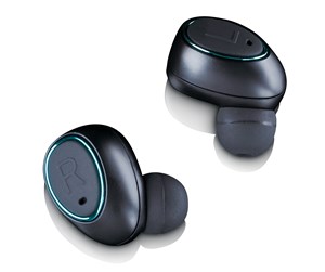 Hodetelefoner - Lenco EPB-410BK Bluetooth® IPX4 TWS Earphone with Powerbank - Black - EPB-410BK