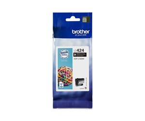 Printertilbehør blekk/toner - Brother LC / LC424BK (Black) Ink - For DCP-J1200W - Blekkpatron - LC424BK