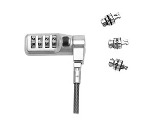 Kabinett tilbehør (kjølepasta mv.) - Dicota Security Combination Lock Exchangeable T/N/W Head - D31713