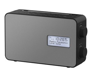 DAB, nettverks- og klokkeradio - Panasonic -RF-D30BT - DAB portable radio - Bluetooth - DAB/DAB+/FM - Stereo - RF-D30BTEG-K