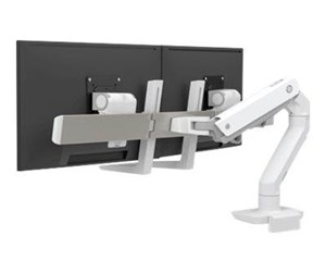 Skjermholder - Ergotron HX Dual Monitor Arm Low-Profile Top Mount C-Clamp - 45-611-216