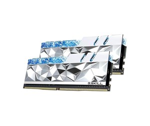 RAM - G.Skill Trident Z Royal Elite DDR4-3600 - 16GB - CL16 - Dual Channel (2 pcs) - Intel XMP - Sølv med RGB - F4-3600C16D-16GTESC