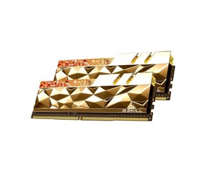 RAM - G.Skill Trident Z Royal Elite DDR4-3600 - 16GB - CL16 - Dual Channel (2 pcs) - Intel XMP - Gold med RGB - F4-3600C16D-16GTEGC