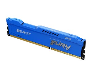 RAM - Kingston FURY Beast DDR3-1600 C10 SC Blue - 4GB - KF316C10B/4