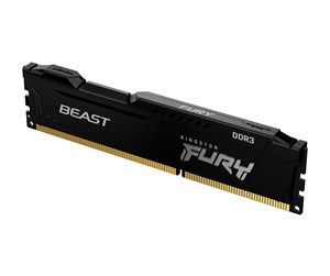 RAM - Kingston FURY Beast DDR3-1600 C10 SC Black - 4GB - KF316C10BB/4