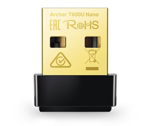 Nettverksadapter - TP-Link Archer T600U Nano AC600 Nano Wireless USB Adapter - Archer T600U Nano