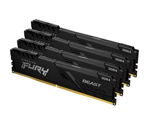 RAM - Kingston FURY Beast DDR4-2666 C16 QC - 16GB - KF426C16BBK4/16