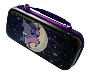 Spill - Tilbehør - iMP TECH Switch Protective Carry & Storage Case - Moonlight Unicorn - Bag - Nintendo Switch - 5060176365278