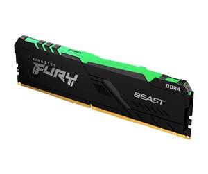 RAM - Kingston FURY Beast RGB DDR4-2666 C16 SC - 16GB - KF426C16BB1A/16