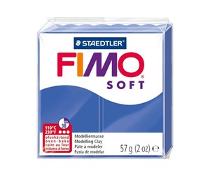 Hobbyartikler - Staedtler Mod. clay Fimo soft brilliant blue - 8020-33