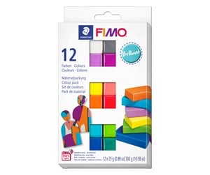 Hobbyartikler - Staedtler Set Mod. clay Fimo soft MP BC - 8023 C12-2