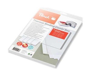 Printertilbehør blekk/toner - Peach Combi-Box - 20 pcs. - 200 g/m² - thermal binding cover - Thermal binding cover - PBT100-14