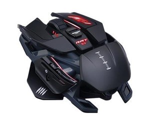 Mus - Mad Catz The Authentic R.A.T. Pro S3 optisk spillmus svart - Gaming mus - Optisk - 8 - Svart - MR03DCINBL000-0