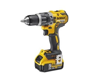 Skru/Bormaskin - Dewalt 18V XR Brushless Hammer Drill Driver - 2 x 5Ah - DCD796P2