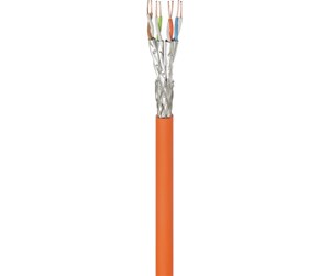 Nettverkskabel - CAT 7A network cable S/FTP (PiMF) orange 500 m - 4040849918902