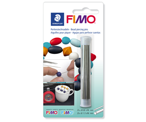 Hobbyartikler - Staedtler Accessory Fimo bead piercing pins - 8712 20