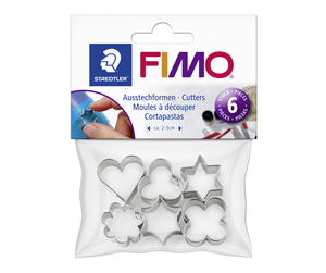 Hobbyartikler - Staedtler Accessory Fimo shaped cutters metal - 8724 03