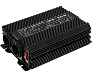 Batteri - Pro Voltage converter 1.000 W black - converts 12 V D - 4040849588907