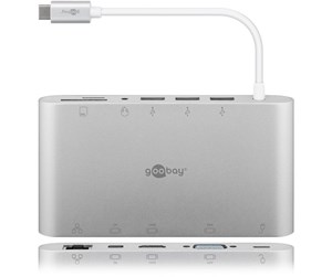 USB-hub - Pro USB-C™ Aluminium Multiport Adapter 1 pc. cardboar USB-hub - 62113