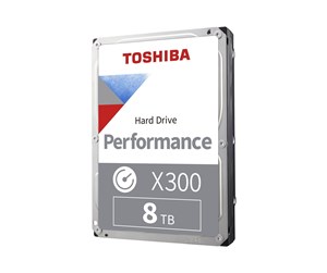 Harddisk - Toshiba X300 Performance - 8TB - Harddisk - HDWR480EZSTA - SATA-600 - 3.5" - HDWR480EZSTA