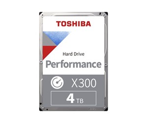 Harddisk - Toshiba X300 Performance - 4TB - Harddisk - HDWR440UZSVA - SATA-600 - 3.5" - HDWR440UZSVA