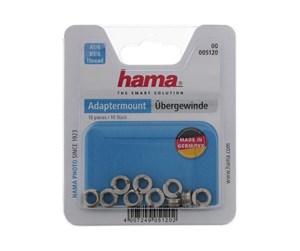 Foto- & Videotilbehør - Hama Tripod Conversion Bushings - tripod reducer bushing (3/8" to 1/4") - 5120