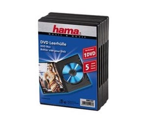 Lagrings-tilbehør - Hama storage DVD jewel case - 51299