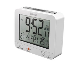 Dekorasjon - Hama "RC 550" - alarm clock - electronic - desktop - white - 00186319