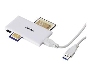 Flashminneadapter - Hama card reader - USB 3.0 - 00181017