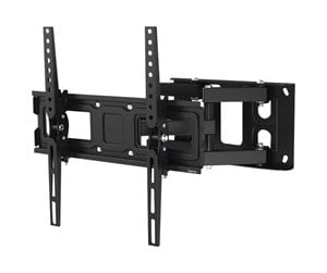 Veggmontering, AV-braketter & AV-møbler - Hama FULLMOTION TV Wall Bracket 40 kg 65" 100 x 100 mm - 118125