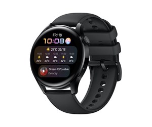 Smartklokke, Smartwatch & Sportsklokke - Huawei Watch 3 Active - Black - 55026820