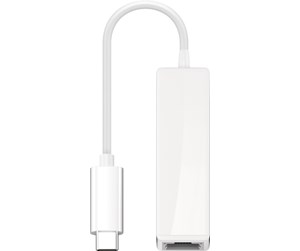 Nettverksadapter - Pro USB-C™ adapter white - USB-C™ male > RJ45 female - 4040849567438