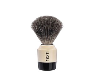 Barberingsutstyr - nom MARTEN shaving brush Pure Badger Cream - MARTEN 81 CR