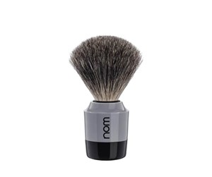 Barberingsutstyr - nom MARTEN shaving brush Pure Badger Grey - MARTEN 81 GR