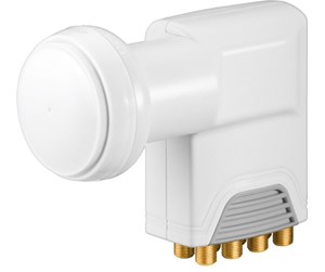 Switchboxes og skap - Goobay Universal Octo LNB white-grey - digital SAT-LNB ( - 4040849672736