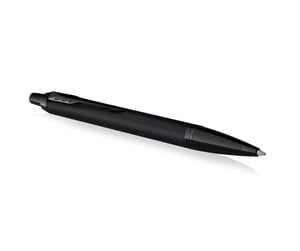 Skrive- & Tegneverktøy - Parker IM Ballpoint Pen | Matte Black with Black Trim | Medium Point with Blue Ink Refill | Gift Box - 2127618