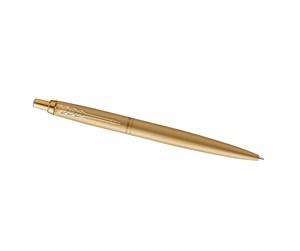 Skrive- & Tegneverktøy - Parker Jotter XL Ballpoint Pen | Monochrome Matte Gold | Medium Point | Blue Ink | Gift Box - 2122754