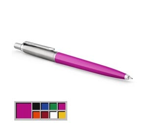 Skrive- & Tegneverktøy - Parker Jotter Originals Ballpoint Pen | Classic Magenta Finish | Medium Point | Blue Ink | 1 Count - 2075996