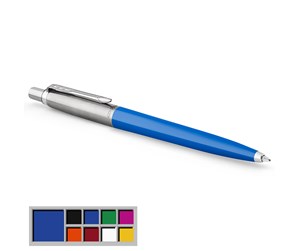 Skrive- & Tegneverktøy - Parker Jotter Originals Ballpoint Pen | Classic Blue Finish | Medium Point | Blue Ink - 2076052